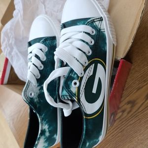 Nib nfl packers women's sneakers